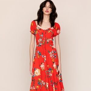 Yumi Kim Mercer Street Dress midi - Floral Print S